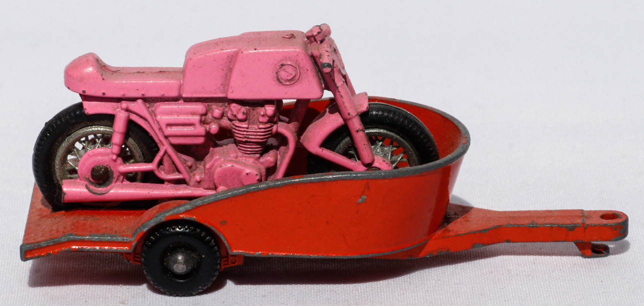 Matchbox Motorcycle and Trailer